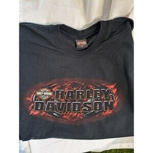 Vintage Harley Davidson Fort Washington Maryland T Shirt XL Mens Black